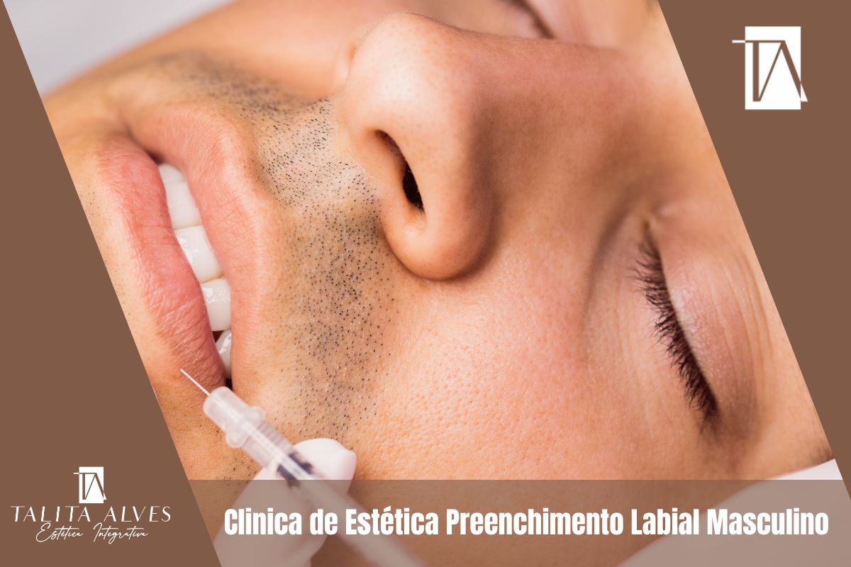 Clinica de Estética Preenchimento Labial Masculino