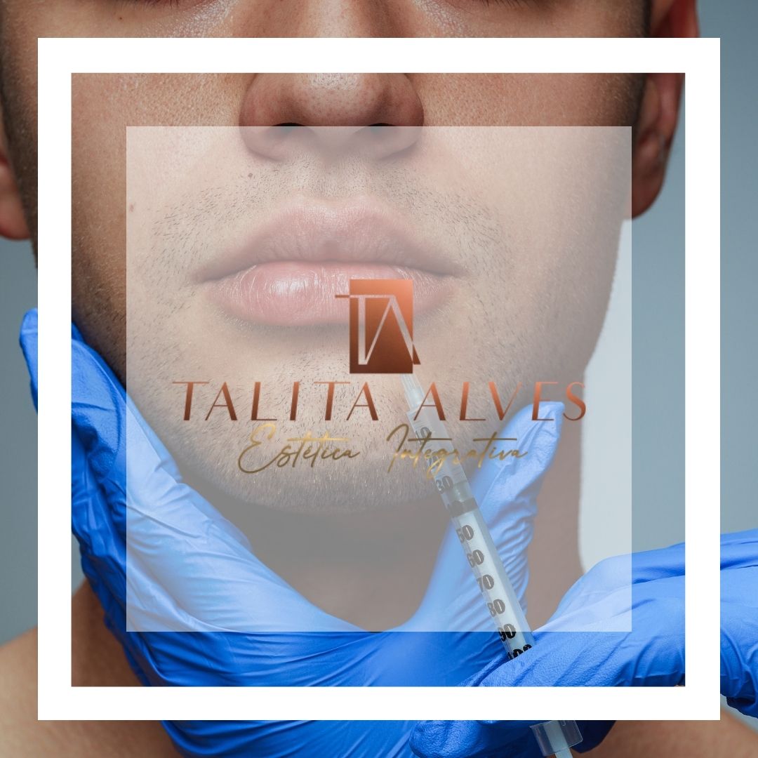 Clinica de Estética Preenchimento Labial Masculino