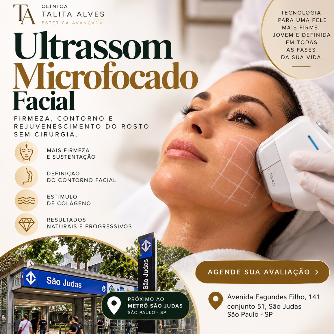 Ultrassom Microfocado Facial