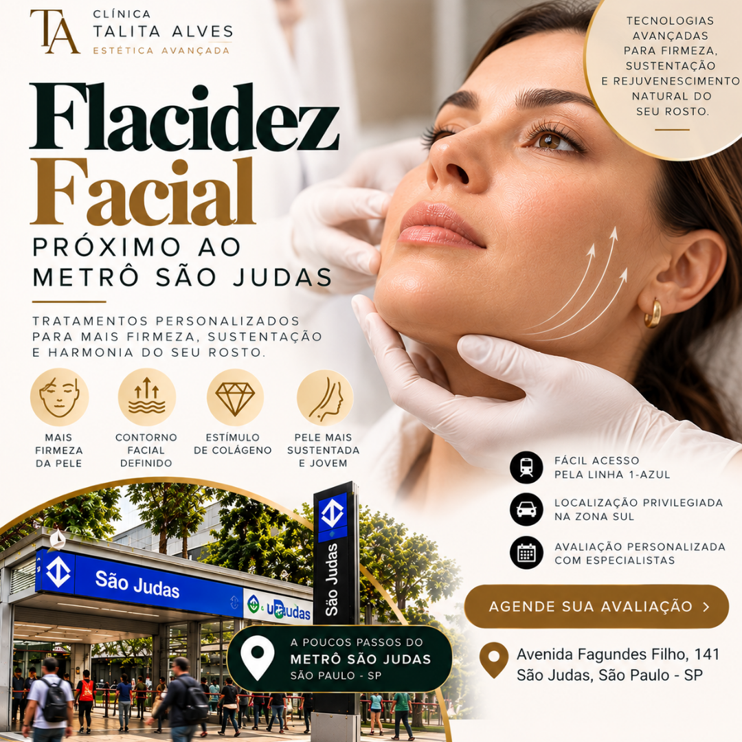 Flacidez Facial Próximo ao Metrô São Judas